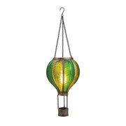 Solar Luchtballon met Vlameffect 20 LED – Groen 45 cm
