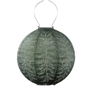 Solar Lampion Round - Folia Sage Green - 30 cm