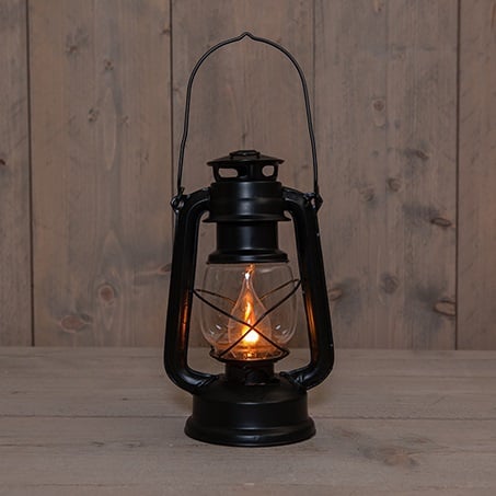 Lampe Solaire Tempête à Flamme Vacillante 25 cm