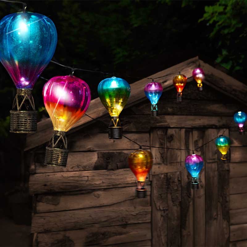 Guirlande lumineuse montgolfières