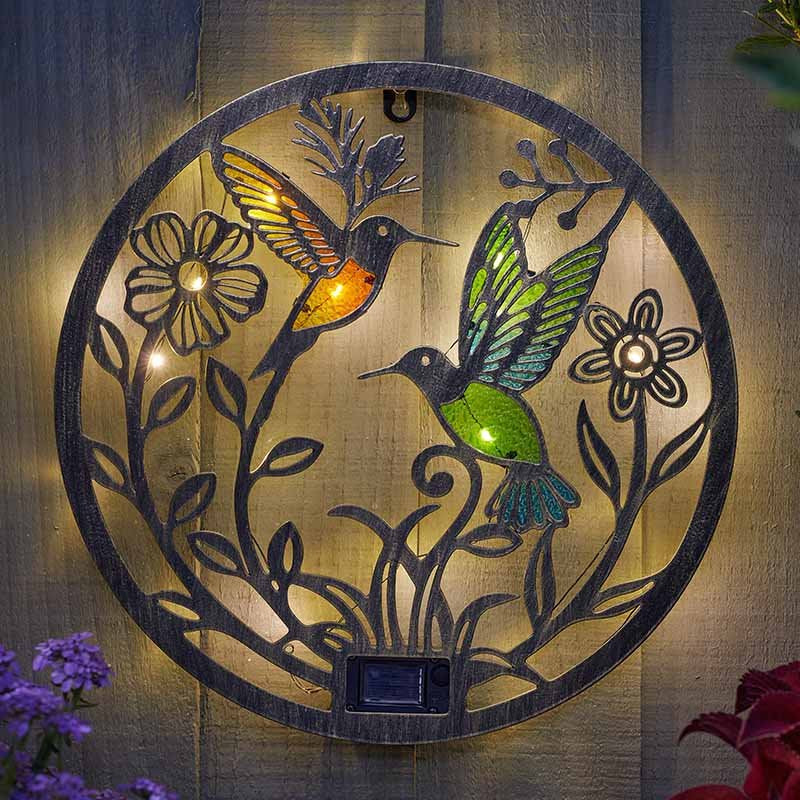 Décoration Murale Solaire Colibris