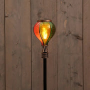Solar Luchtballon op Steker met Vlameffect 12 LED – Multicolor 57 cm