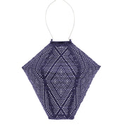 Solar Lampion Diamond - Ikat Future Dusk - 28 cm