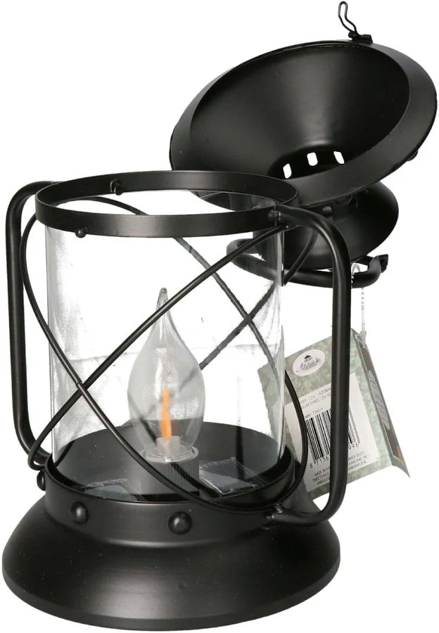 Solar Lantaarn Vintage met Vlamverlichting 31 cm